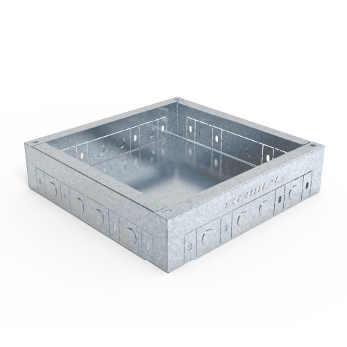 CAJA DE DISTRIBUCIÓN BAJO PISO CON TAPA 30X30  BOXC3 300X300X92